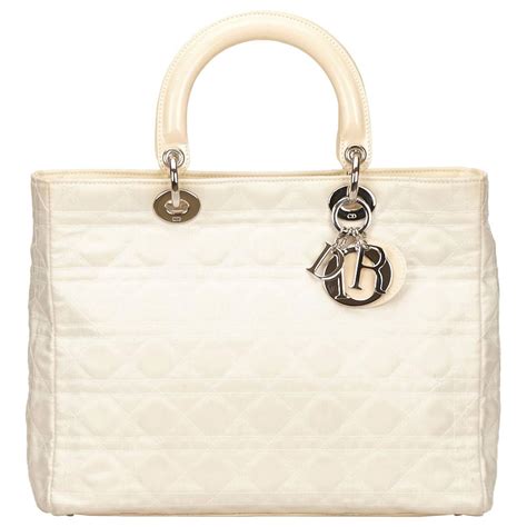 dior white handbag|lady dior euro price.